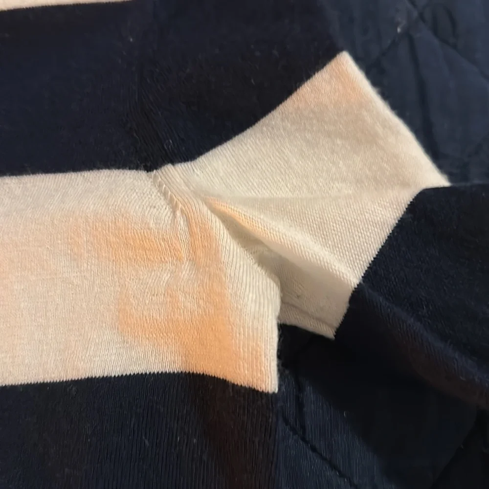 Navy & Cream J.Crew Crewneck